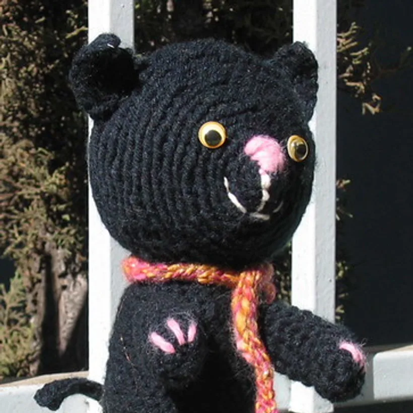 Crocheted Cat
