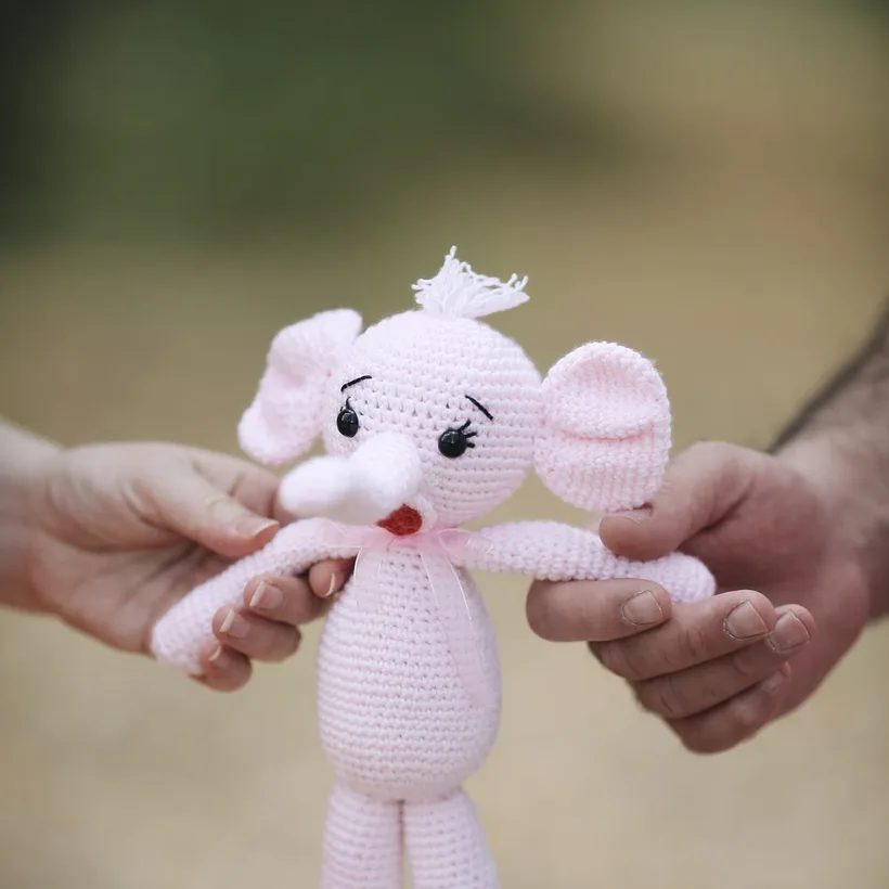 Crocheted Elephant