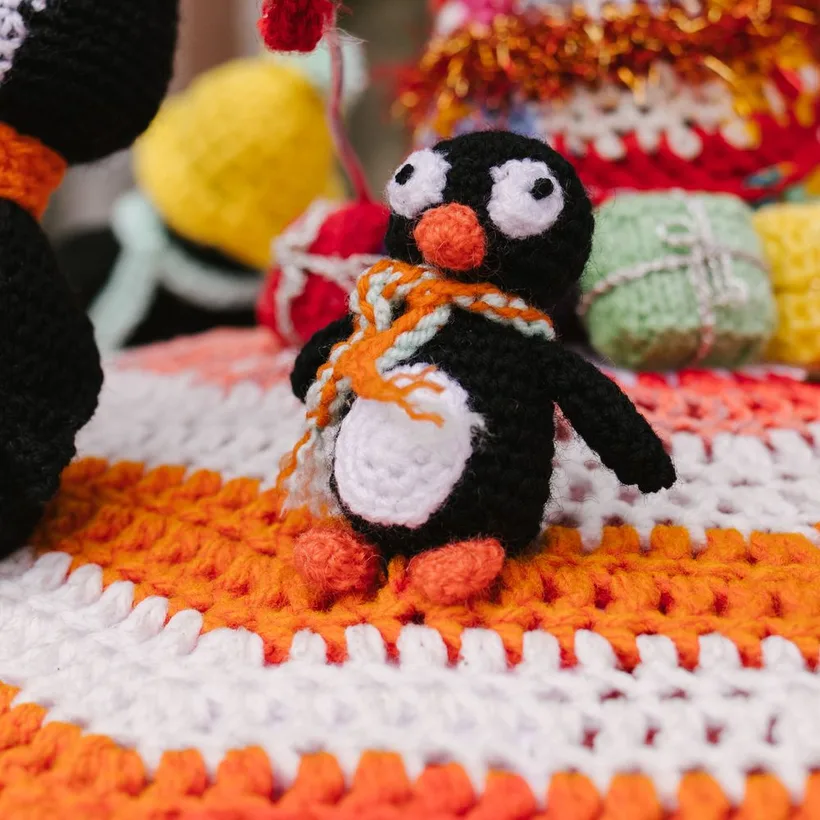 Crocheted Penguin