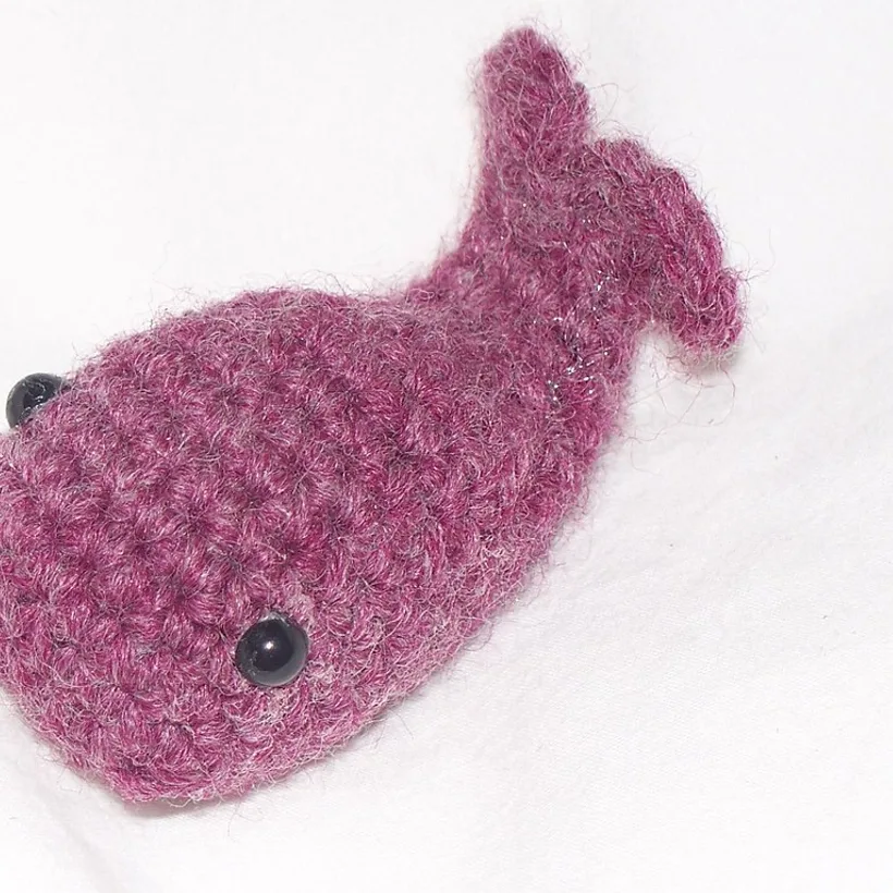 Crocheted Whale
